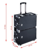 ActivShop KUFER GLAMOUR D-6980K CZARNY (PRZENOŚNE STANOWISKO)